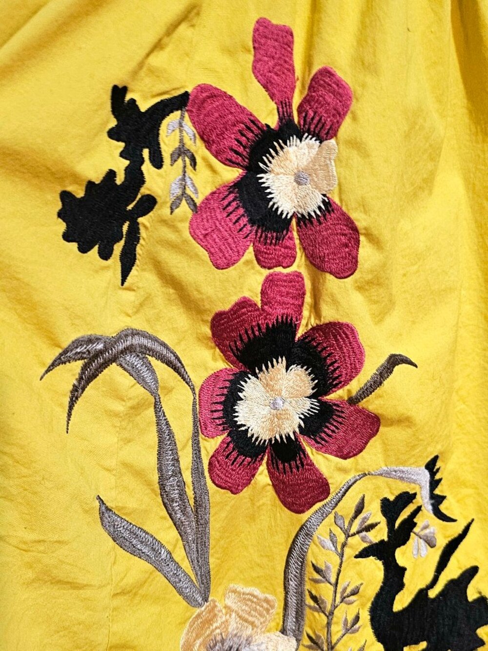 Retro-Inspired Girls from Savoy Sleeveless Dress w/ Exquisite Embroidery 16W - Picture 7 of 8